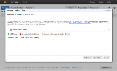 S3 Management Console2