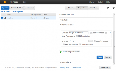 S3 Management Console4